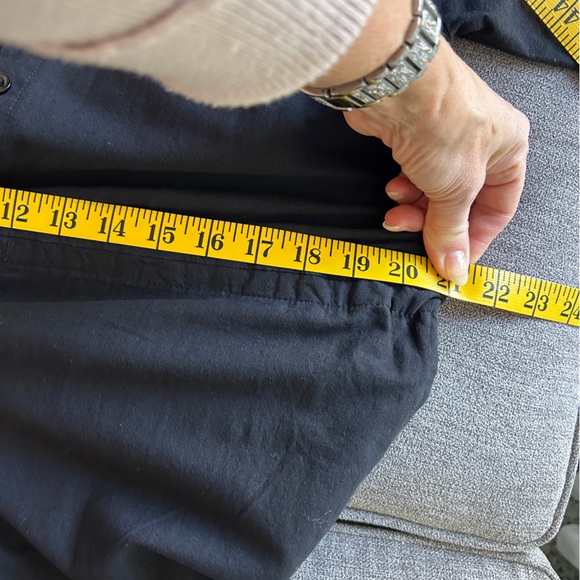 Black Jumpsuit, elastic waist, Size M - Picture 7 of 14